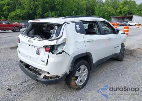 2022 Jeep Compass Latitude из США, поврежденный, VIN 3C4NJDBB4NT136439